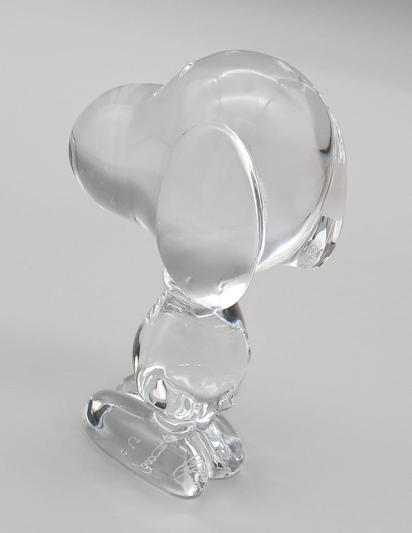 Baccarat バカラ スヌーピー オブジェ 置物