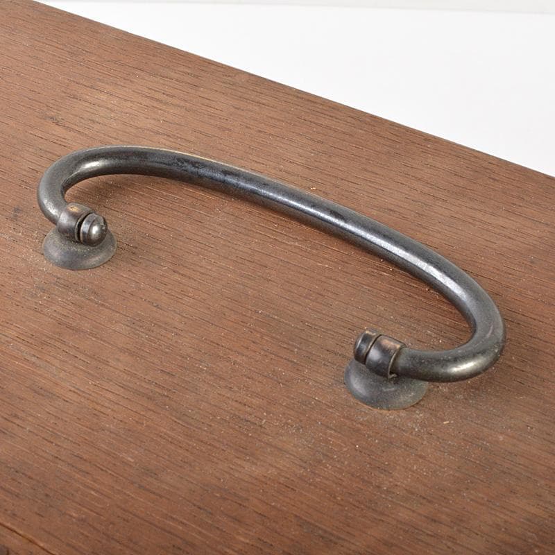 中国　竹嵌　骨牌　背竹牌　麻雀牌　唐木箱付　M　6615