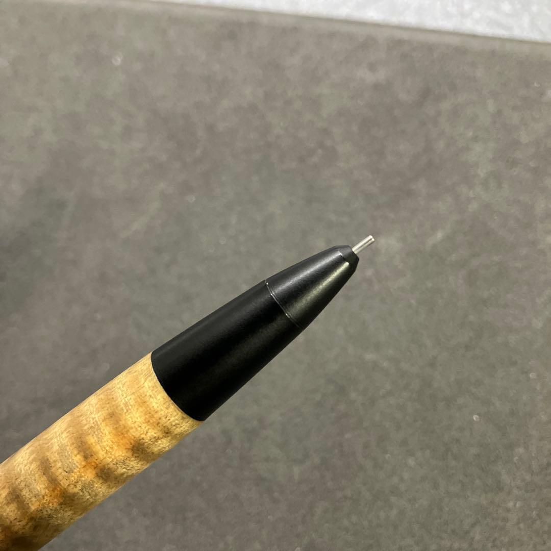 野原工芸　シャーペン　栃縮杢　新型