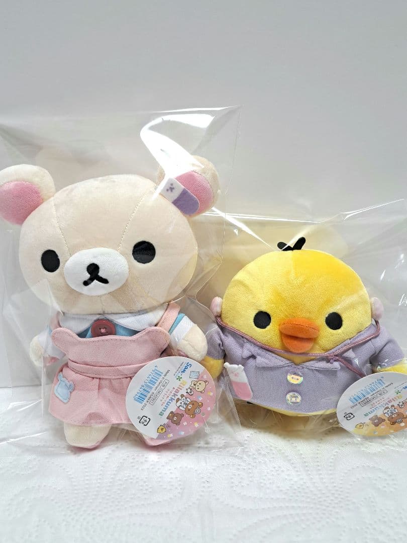 リラックマ　コリラックマ　キイロイトリ　カラフルドクター　看護師　2点セット