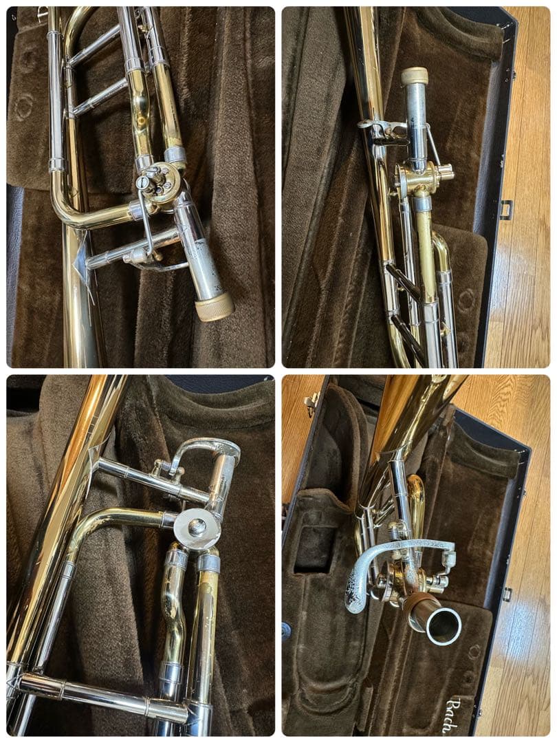 Bach バック　42BO テナーバストロンボーン　赤ベル