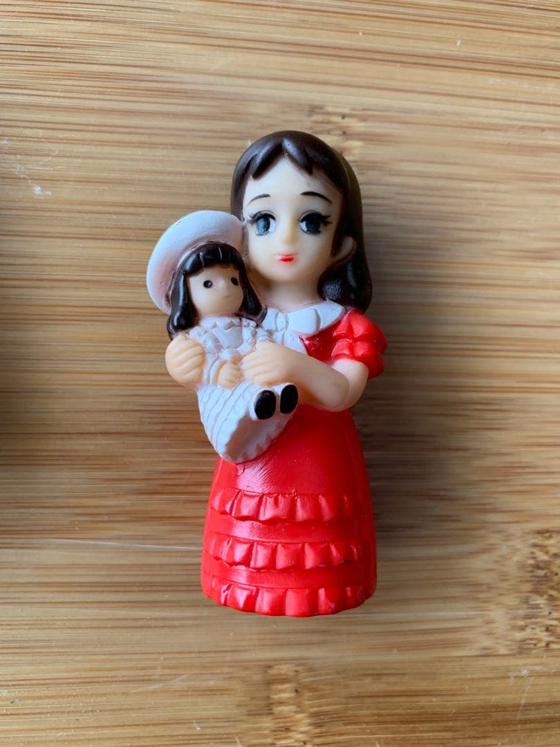 超希少 当時物ナガサキヤ 小公女セーラ、アーメンガード ソフビ指人形　2体セット