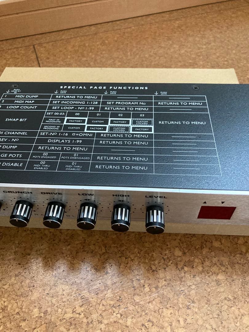 ギター TECH21-NYC SANSAMP PSA-1