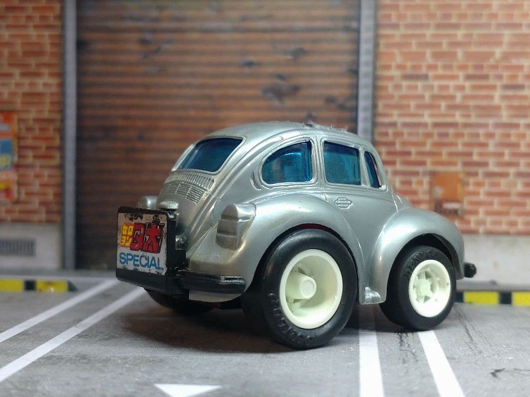 当時物　チョロQ　ゼロヨンQ太　マグナム号　ワーゲン　コロコロコミック　昭和玩具