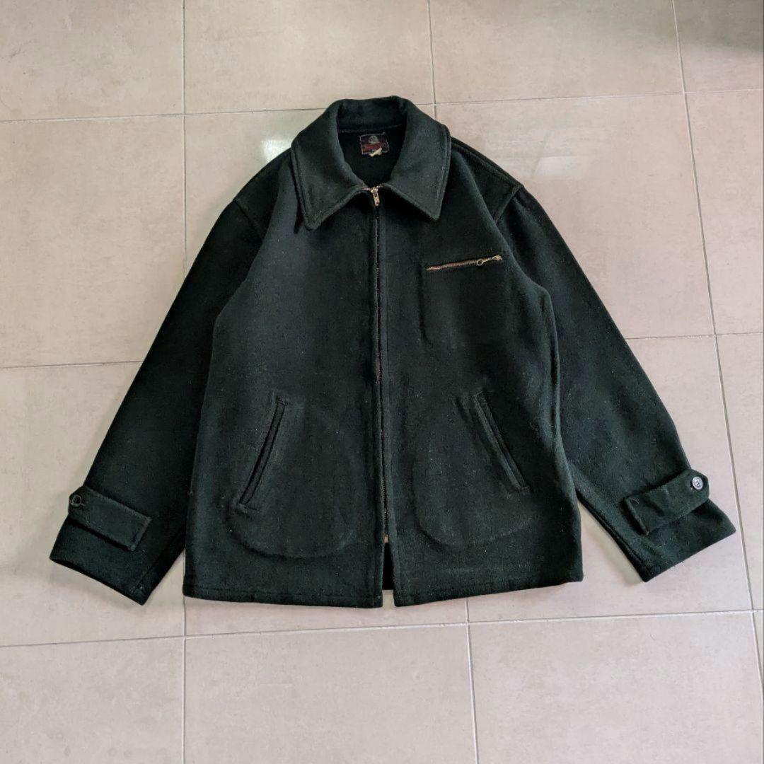 50s 60s JOHNSON　ジョンソン　マッキーノ　短丈　ウールジャケット