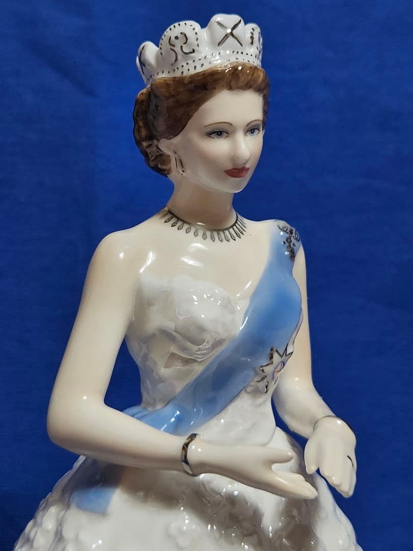 レア エリザベス女王 フィギュア ロイヤルウースター 1953年 フィギュリン