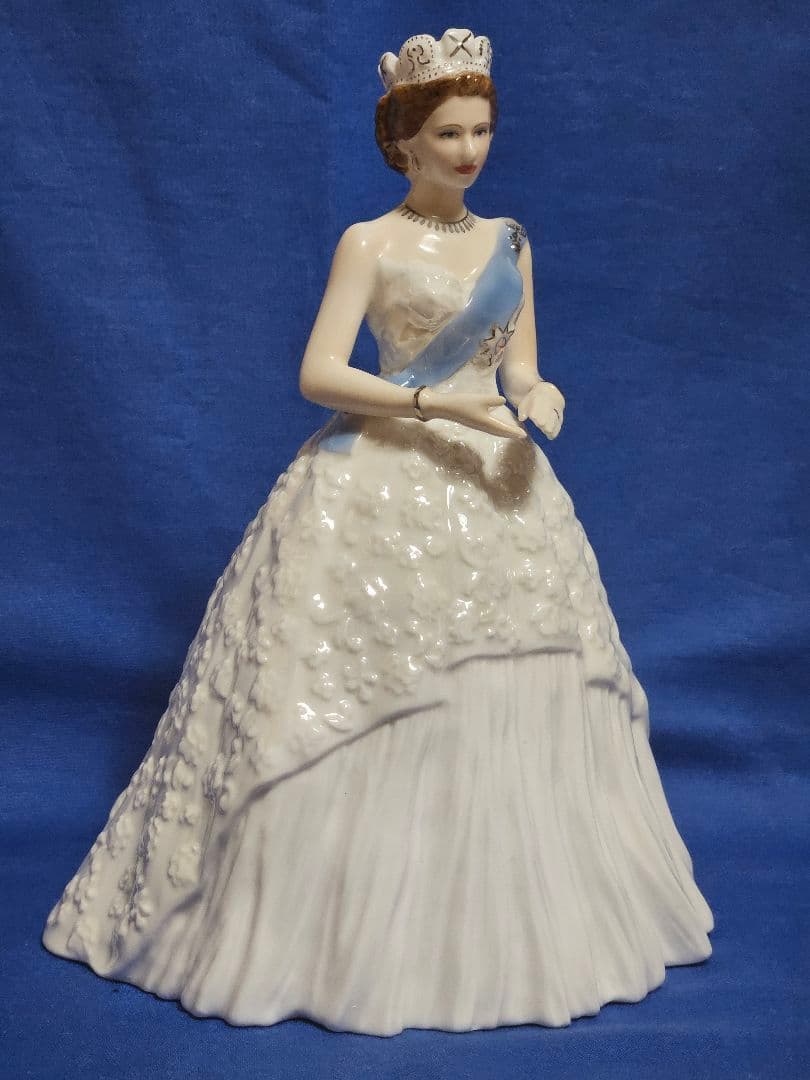 レア エリザベス女王 フィギュア ロイヤルウースター 1953年 フィギュリン