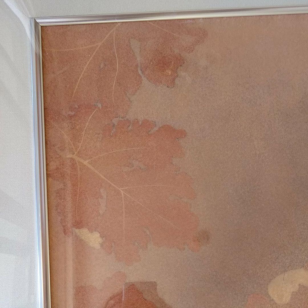 日本画　仲林敏次作　50号