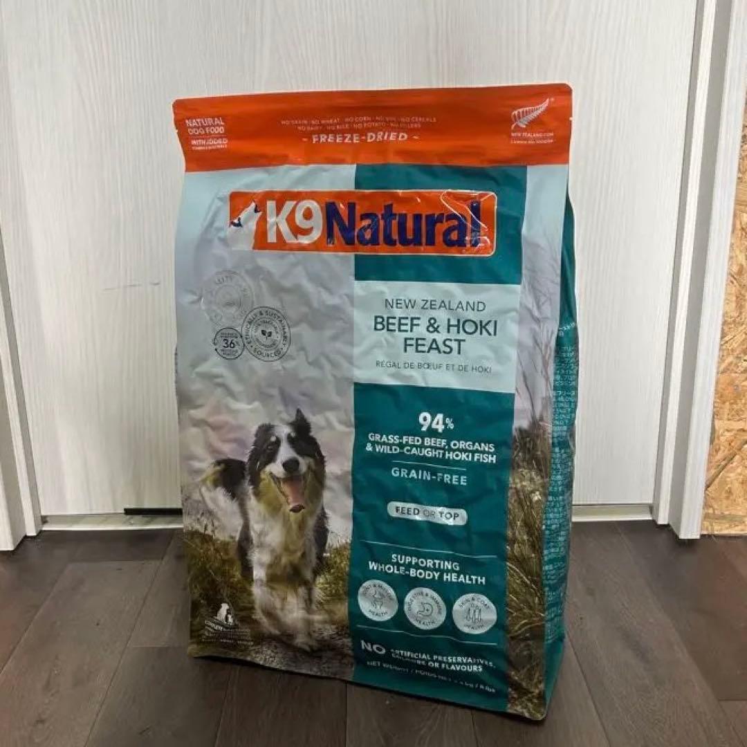 K9 Natural ビーフ & ホキ ３、６Kg