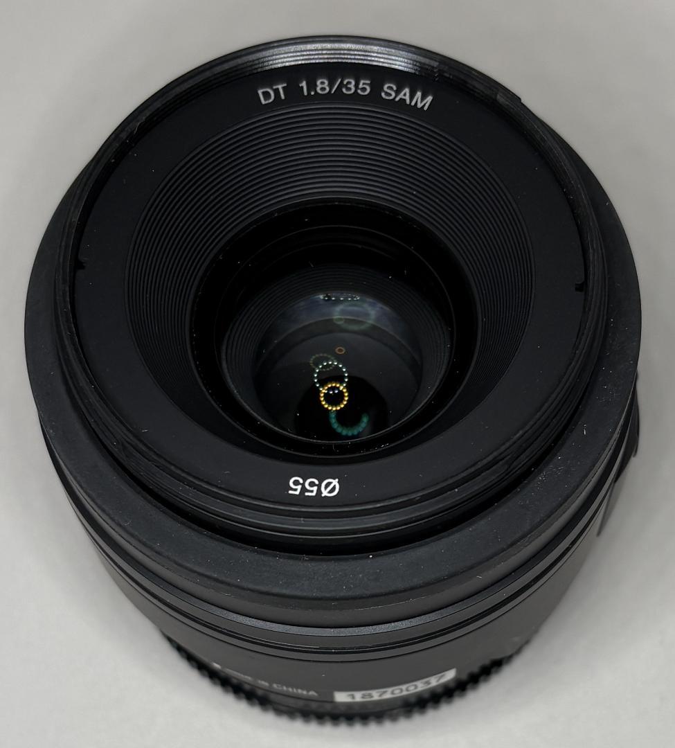 Sony SAL35F18 35mm F1.8 レンズ 保護フィルター付き