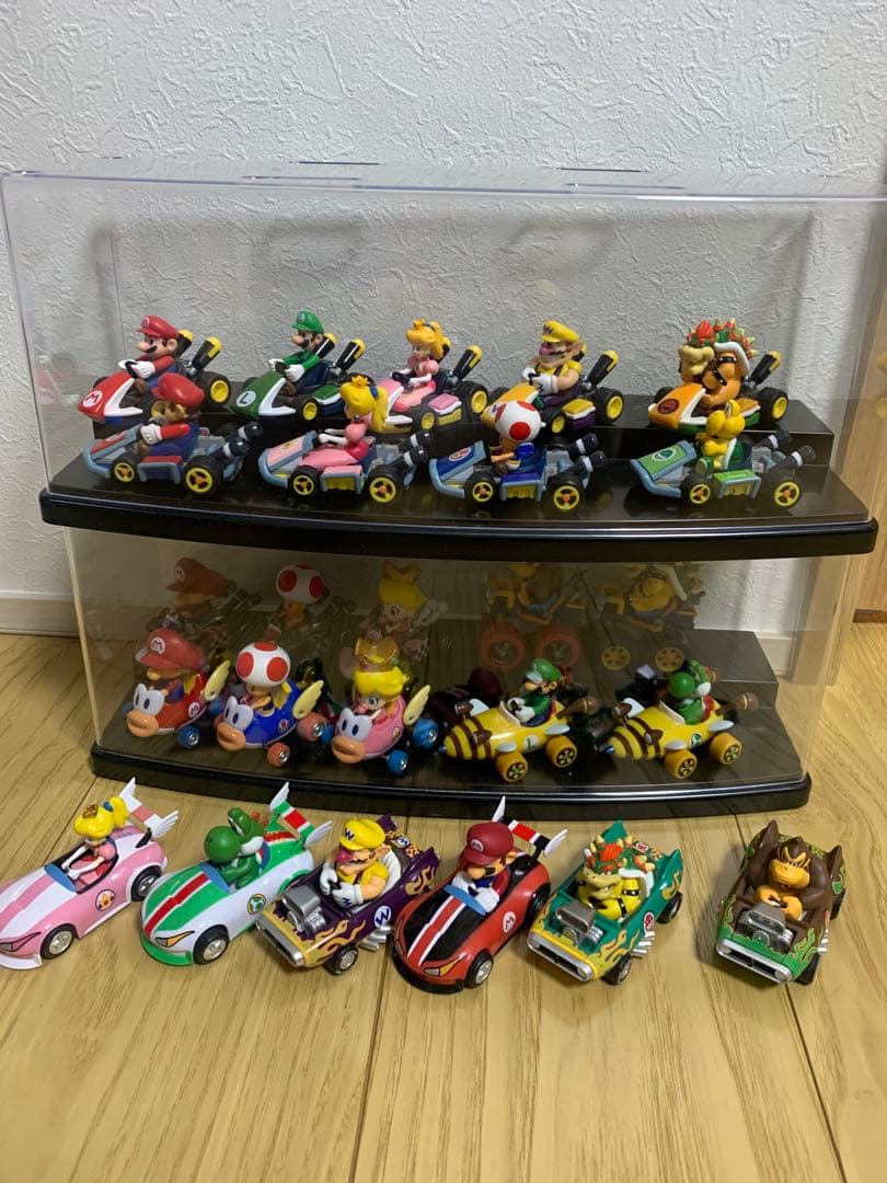 マリオカート　プルバックフィギュア　２５台　 スーパーマリオ