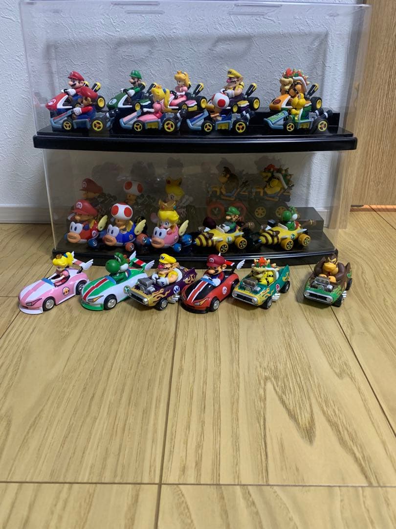 マリオカート　プルバックフィギュア　２５台　 スーパーマリオ