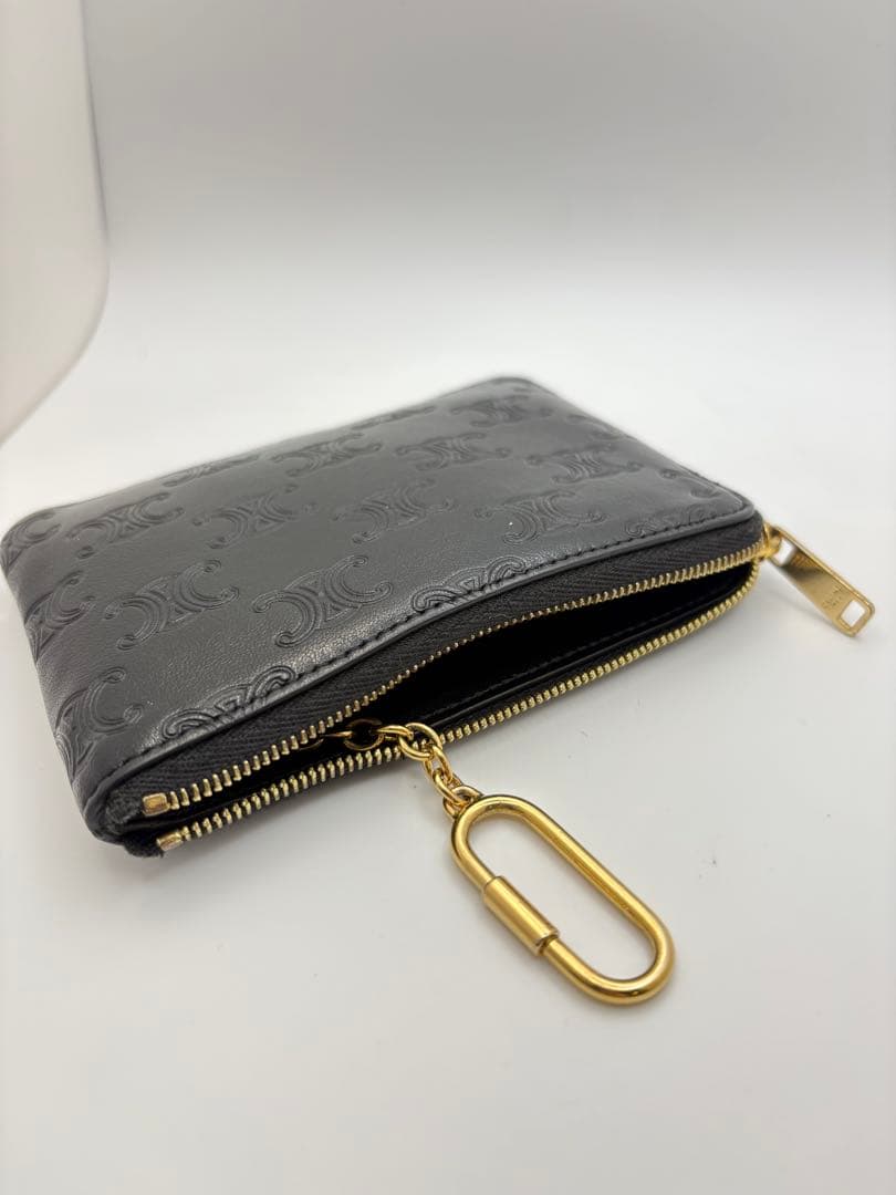 CELINE セリーヌ トリオンフ カーフスキン カードホルダー ケース