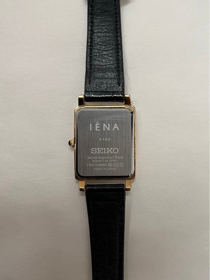 SEIKO×IENA コラボレーションウォッチ1（角型）