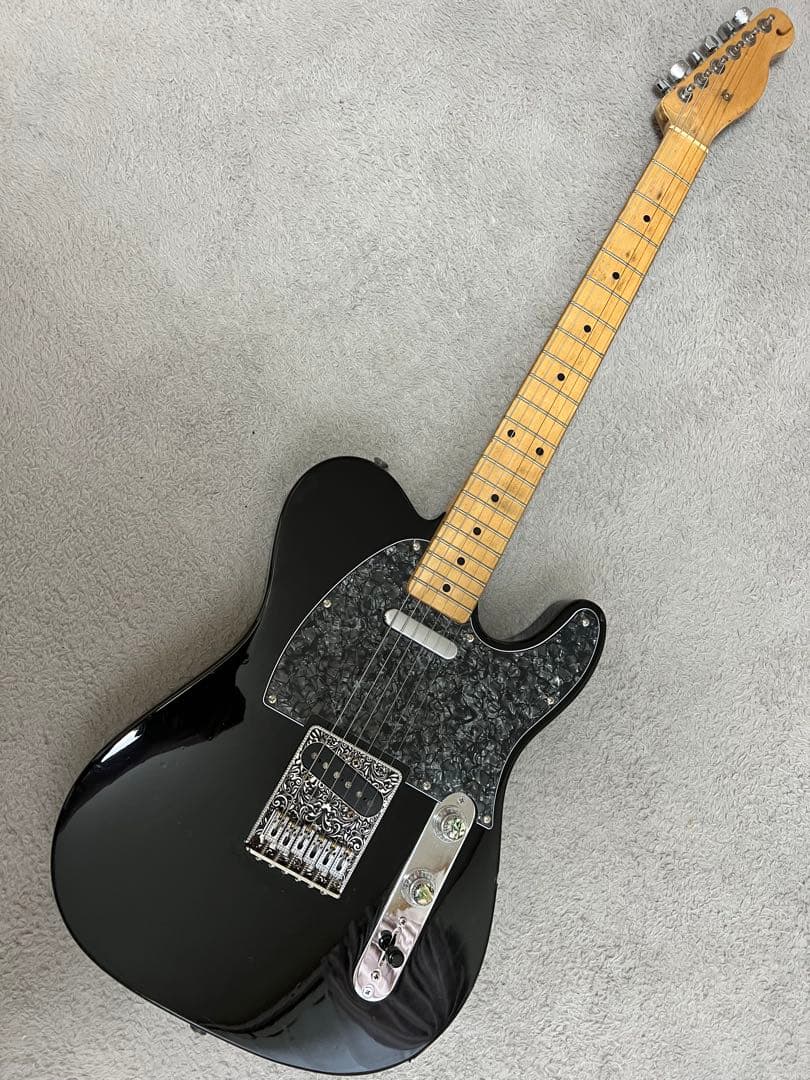 激レアESP？テレキャスター ブラック黒Telecaster エレキギター完動品