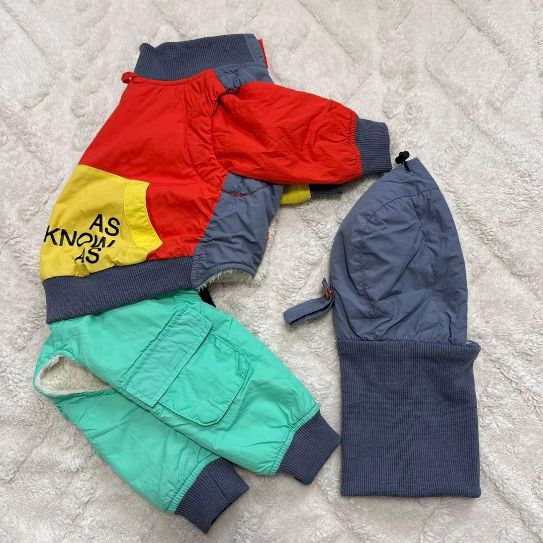 アズノウアズデワン asknowasdewan スノーウェア 上下セット フード