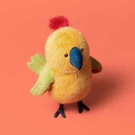 新品　ジェリーキャット　バッジビー　パロット　ぬいぐるみ　オウム　ギフト袋付