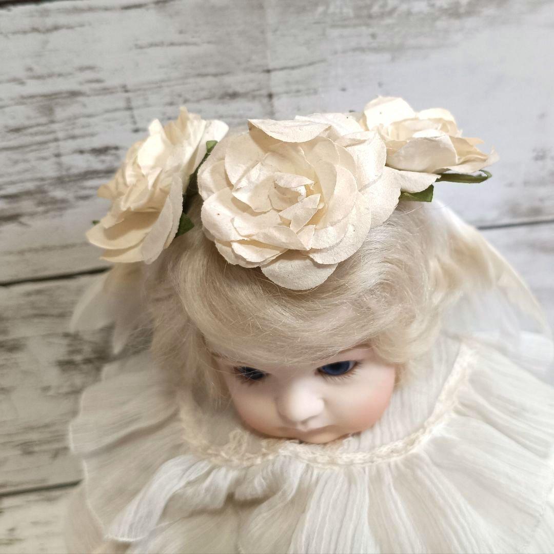 三輪輝子　創作ドール　ビスクドール　天使