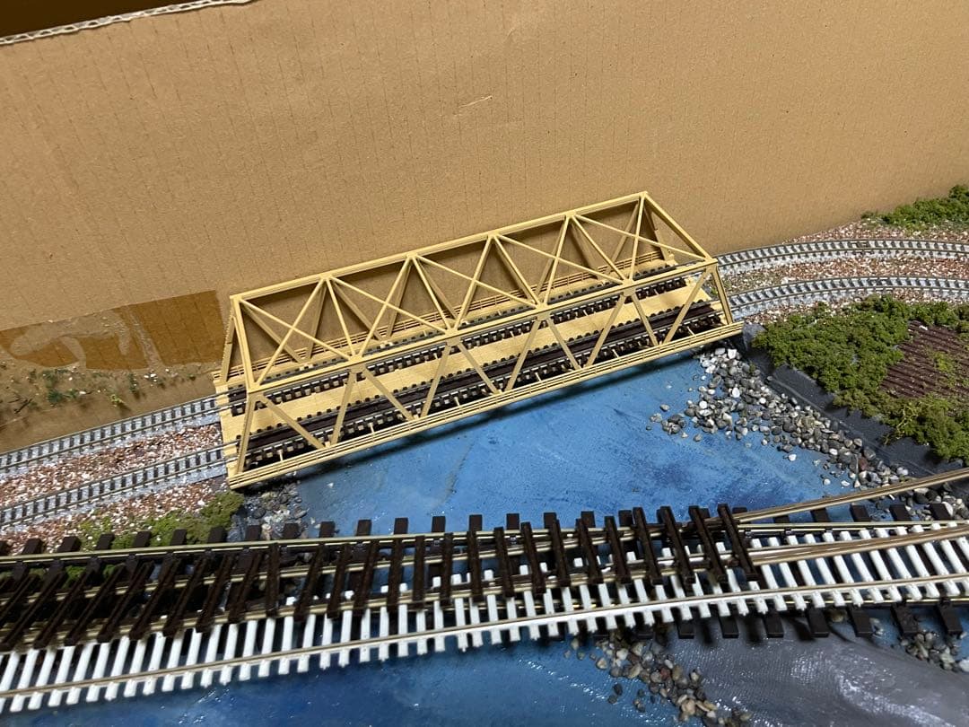 ジオラマ 線路 Nゲージ 120x60cm 現状品