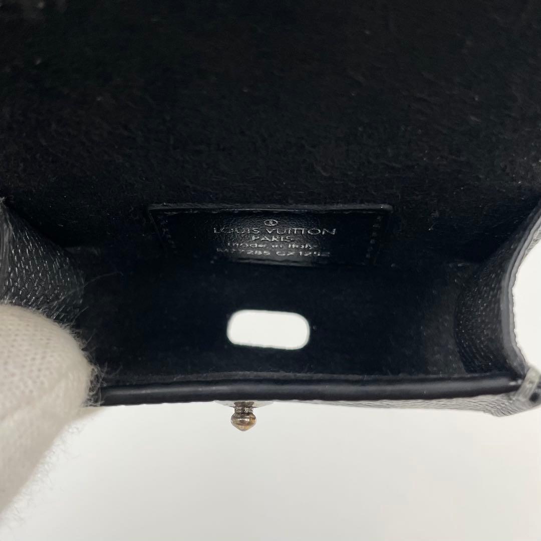 極美品/鑑定済★ルイヴィトン　タイガラマ LV イヤホンケース　M77285