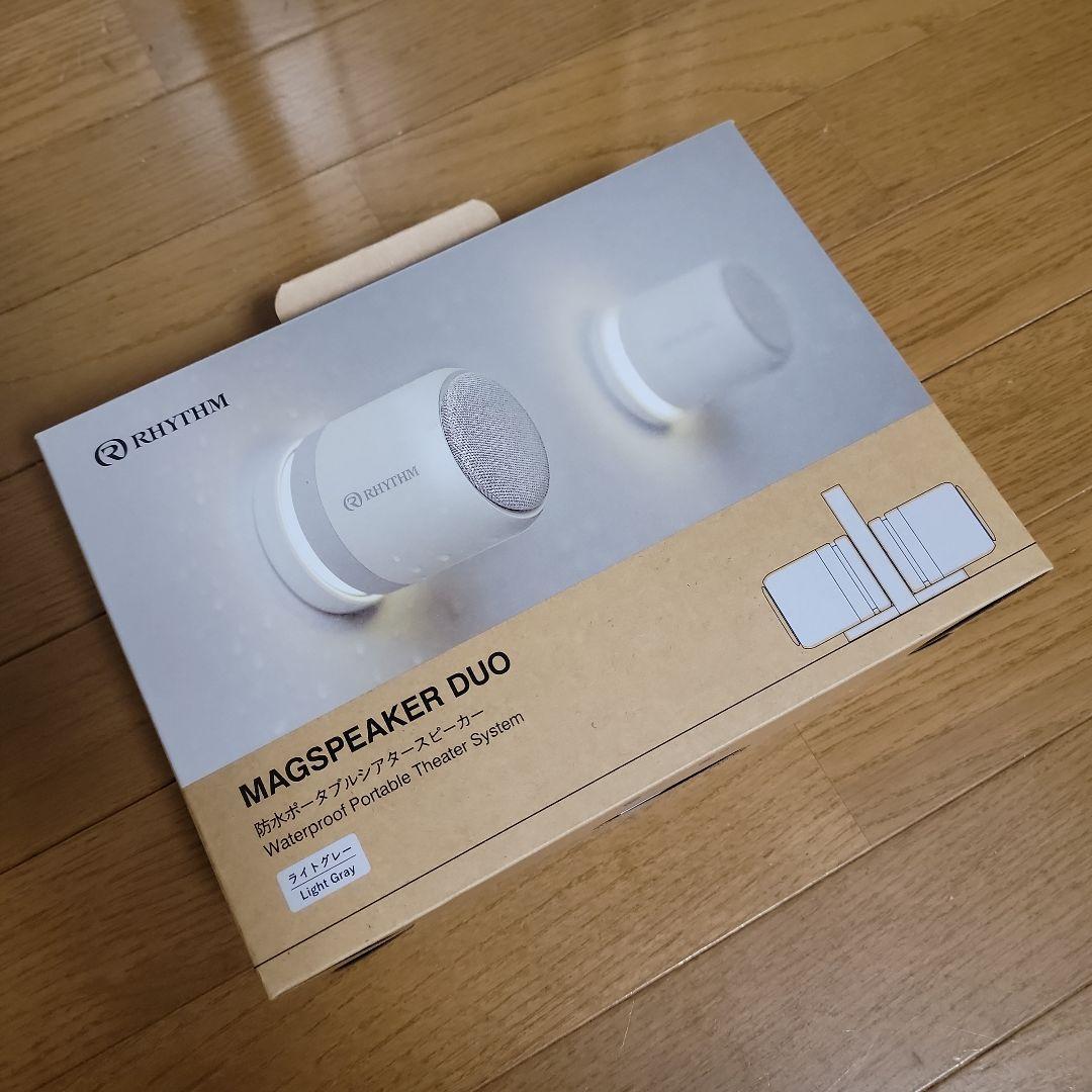 rhythm　防水　MAGSPEAKER DUO　ワイヤレススピーカー　新品