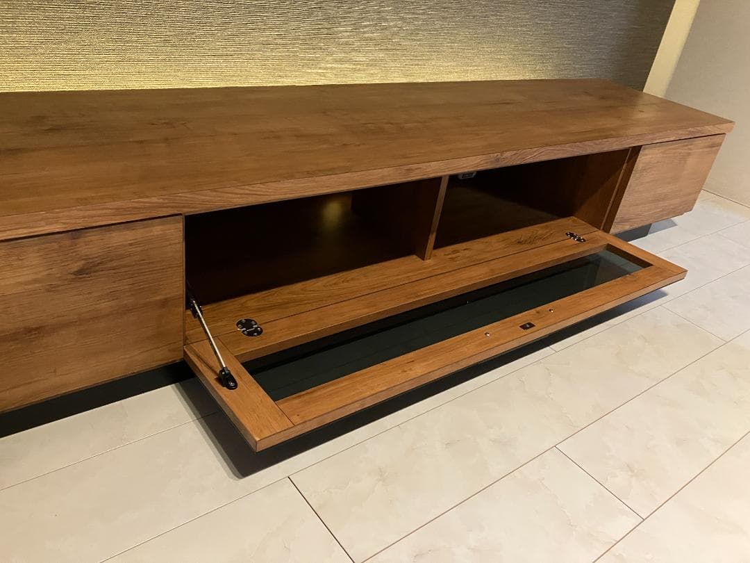 ローボード 180cm ライトオーク【愛知・直接引取り希望】