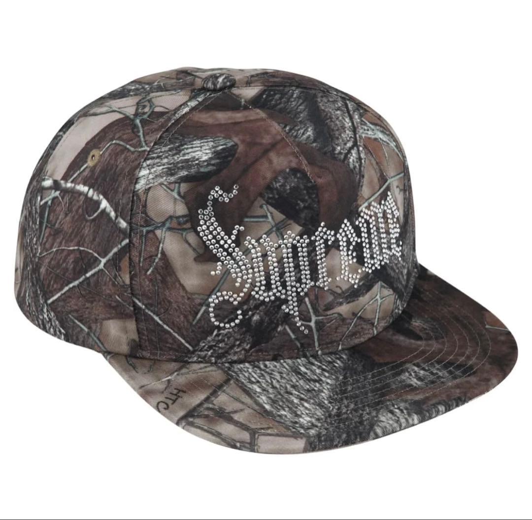 帽子 Supreme Rhinestone 5-Panel \