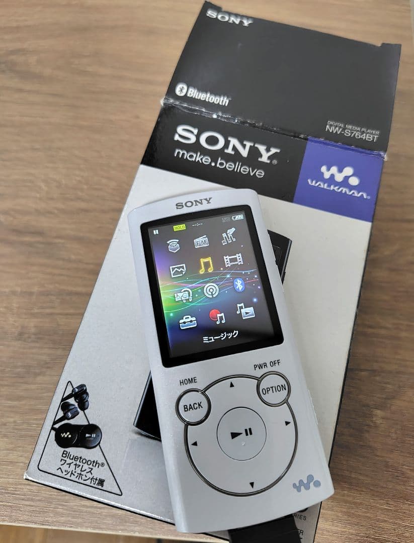 SONY 　ウォークマン　NW-S764BT ホワイト　未使用　8GB
