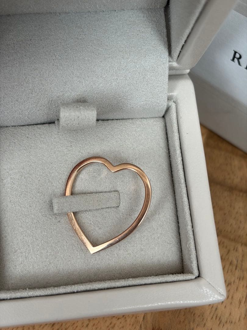REPOSSI レポシ Antifer ハートリング 18K PG 53号