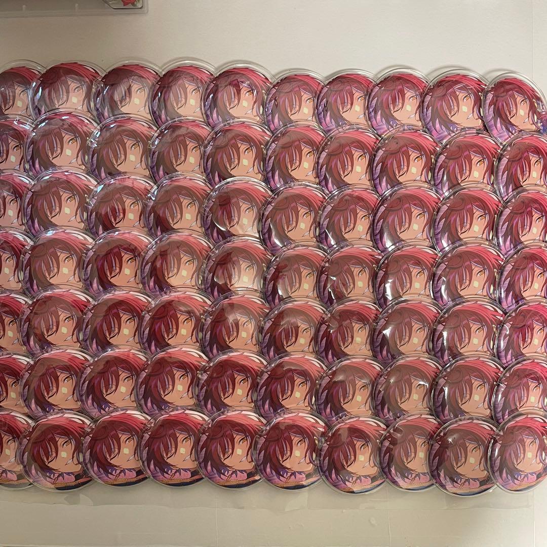 逆先夏目　缶バッジ70個