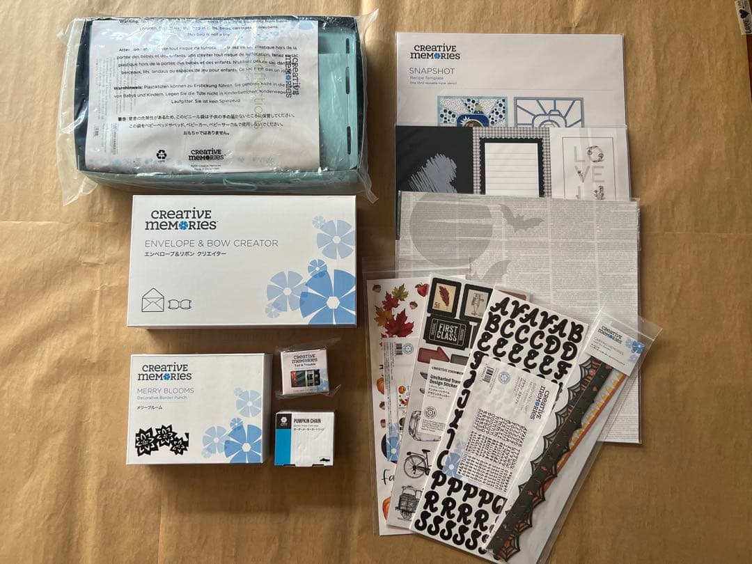 Creative Memories スクラップブック素材セット