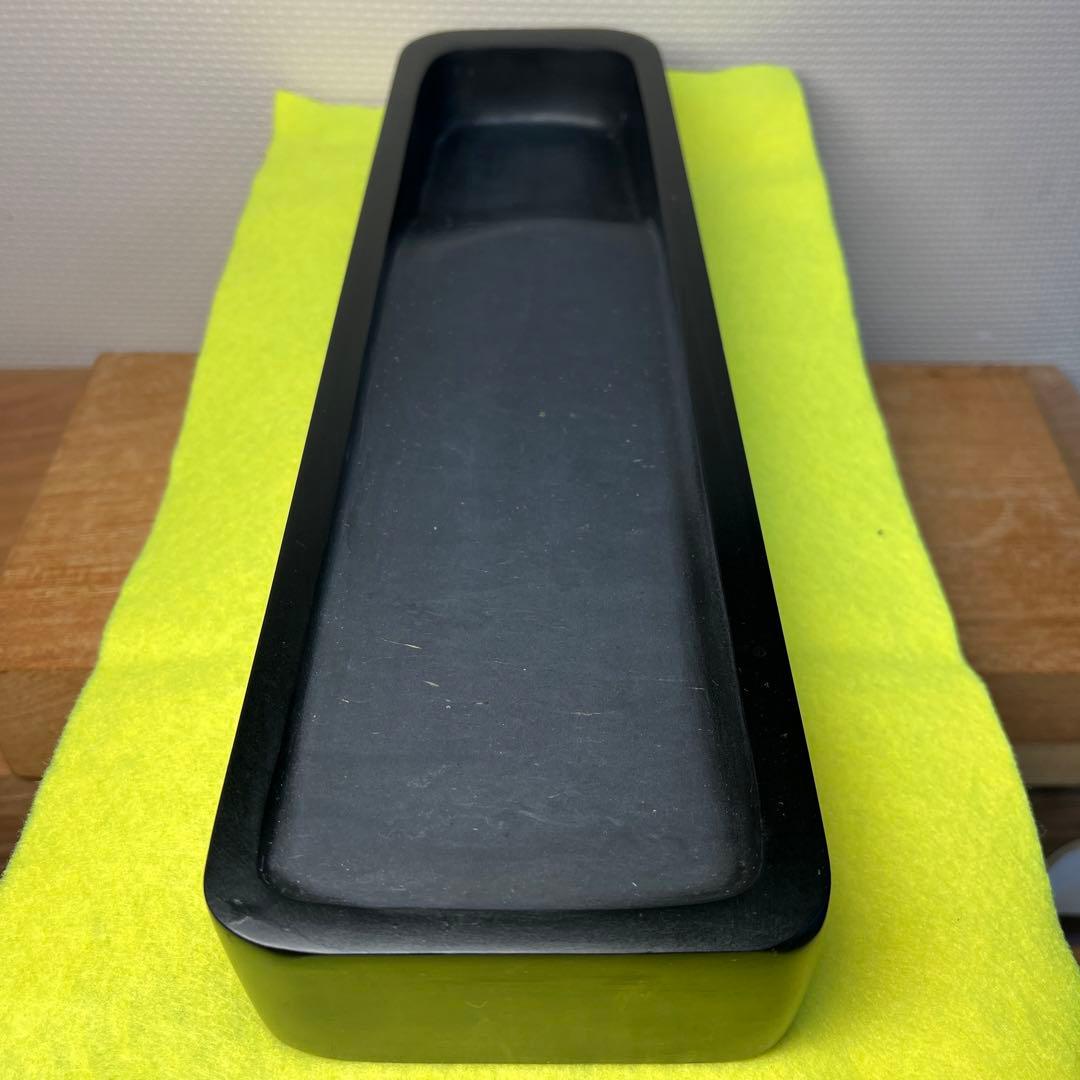 ⭕️土佐硯　正秋作　希少　3.2kg超大型長方研　美品　デカイ作品　厚みあり