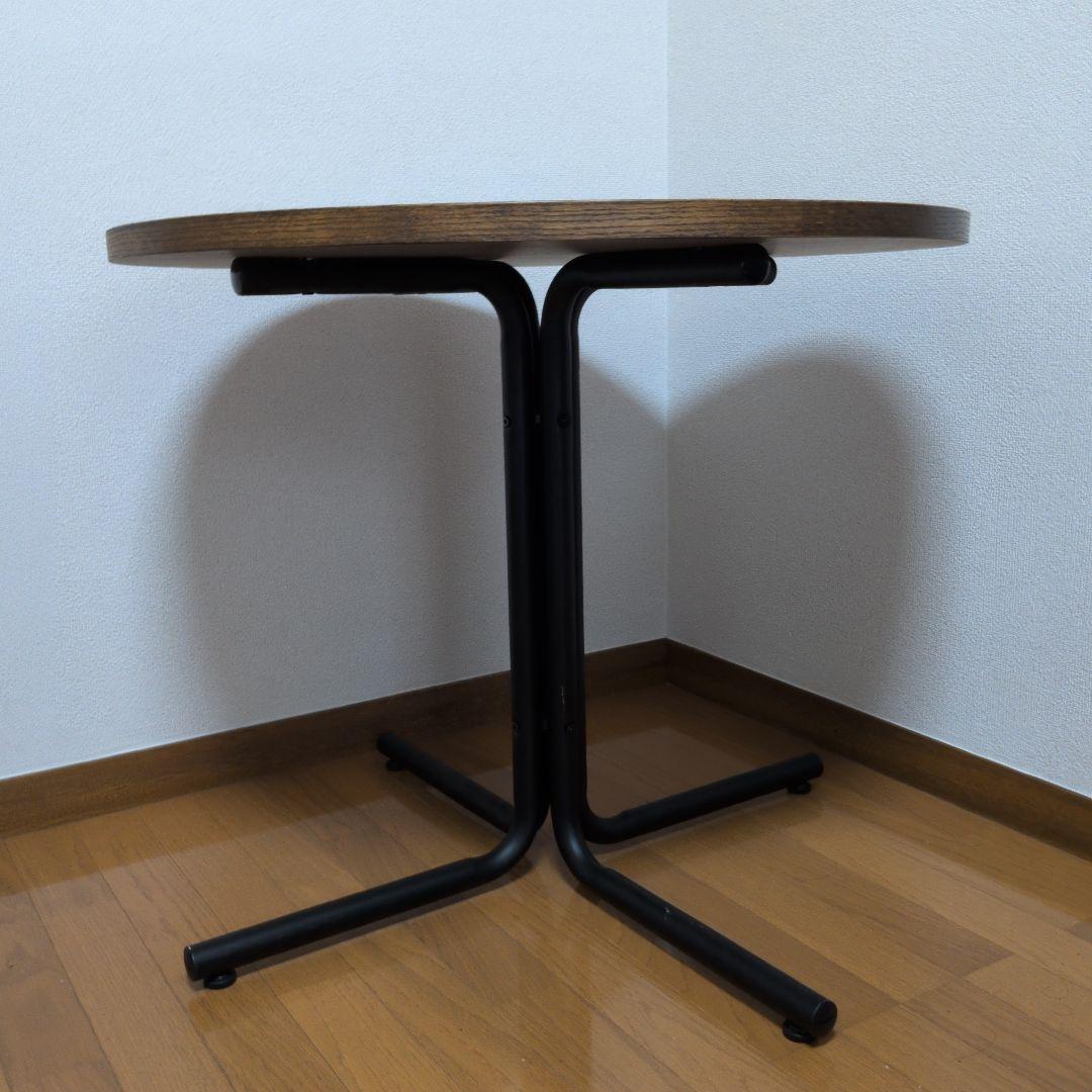 ダリオ カフェテーブル 円形木製 ダイニングテーブル