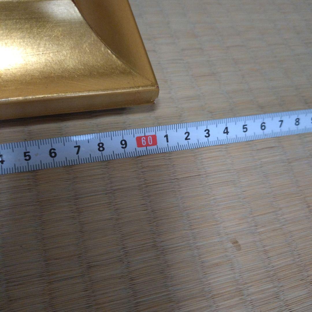 金色の装飾的な油彩額縁M15④