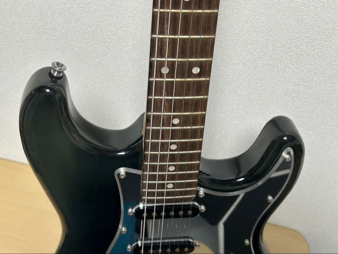 SELDERエレキギター ケース付 ブラック