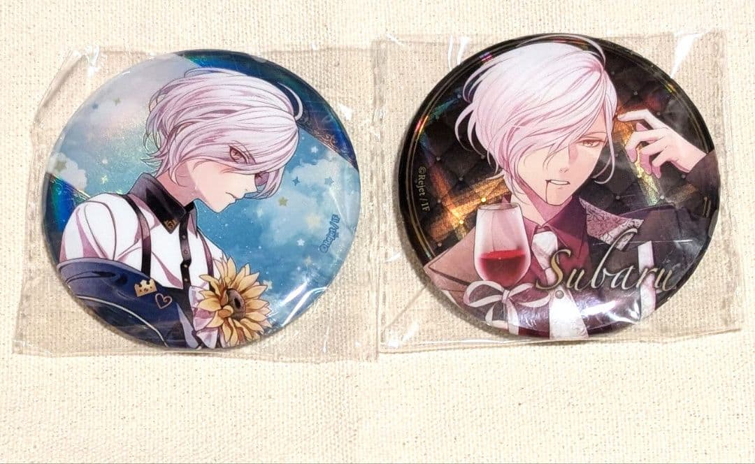 ディアラバ DIABOLIK LOVERS 逆巻スバル 缶バッジ ホロ
