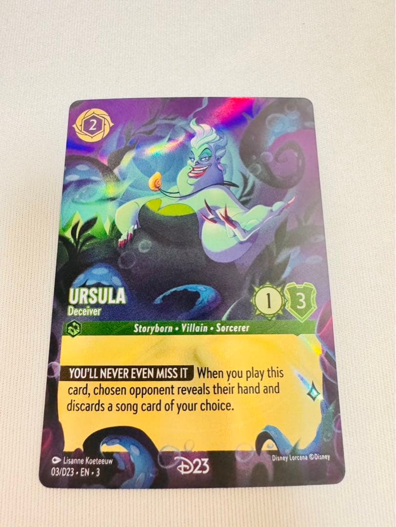 ロルカナ　プロモ　セット　英語　海外　D23