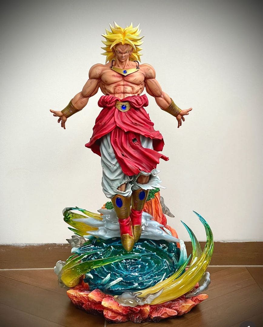 ドラゴンボール ブロリー ガレキ ガレージキット スタチュー X③⑦