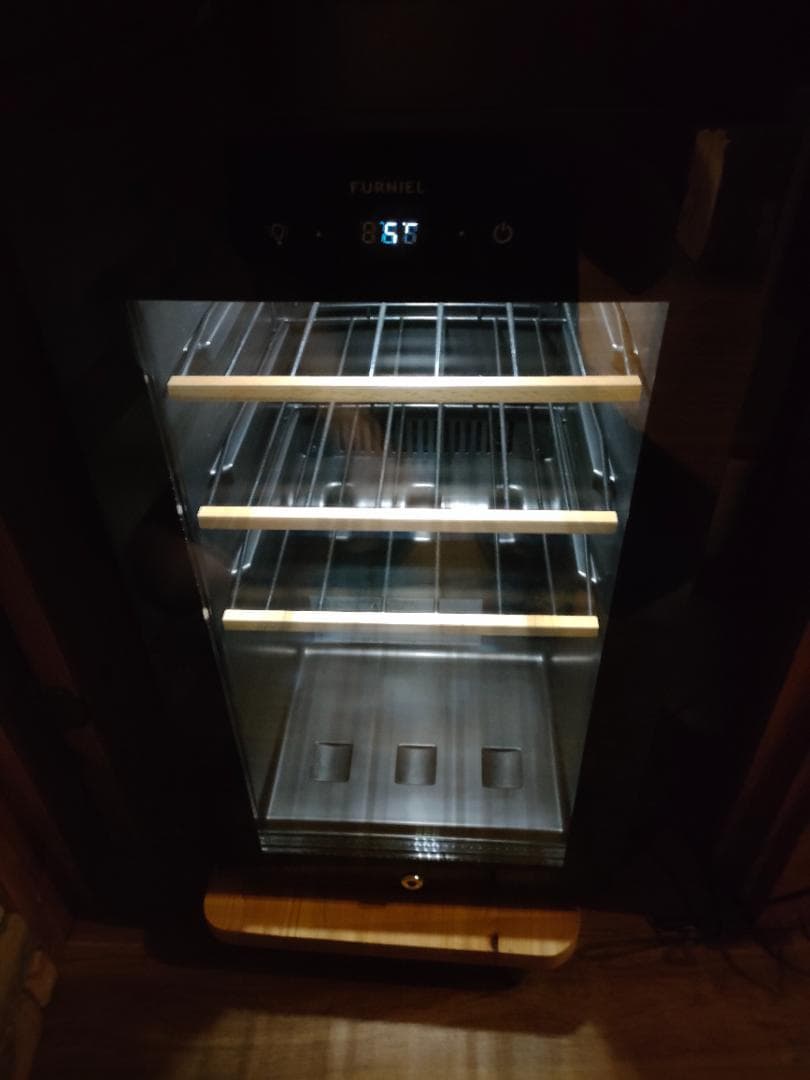 FURNIEL さくら製作所 12本収納ワインセラー SAB-50G-PB