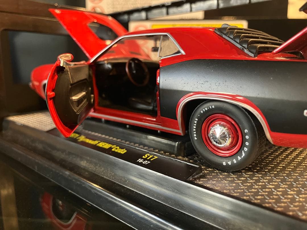 Snap-on 1971 Plymouth HEMI Cuda 1:24スケール