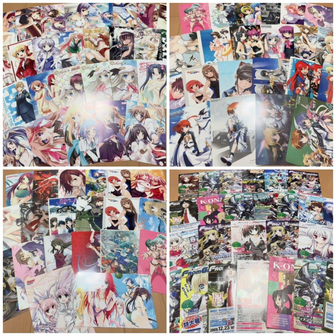 アニメグッズ　大量　まとめ売り　ポスター　下敷き　ピンナップ