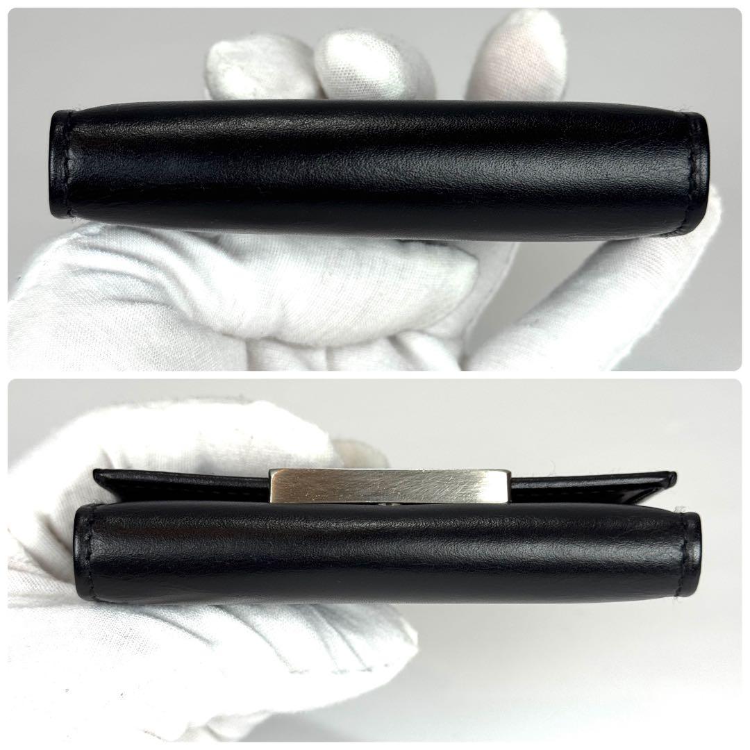 未使用保管品✨ PRADA ブラックレザー キーケース 箱付き