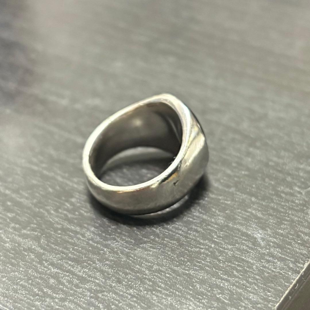 【最安値】TOM WOOD ブラックオニキス　オーバル　サイズ50