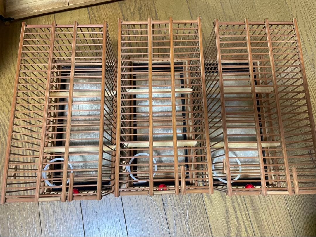 メジロカゴ６個＆寝かせ箱