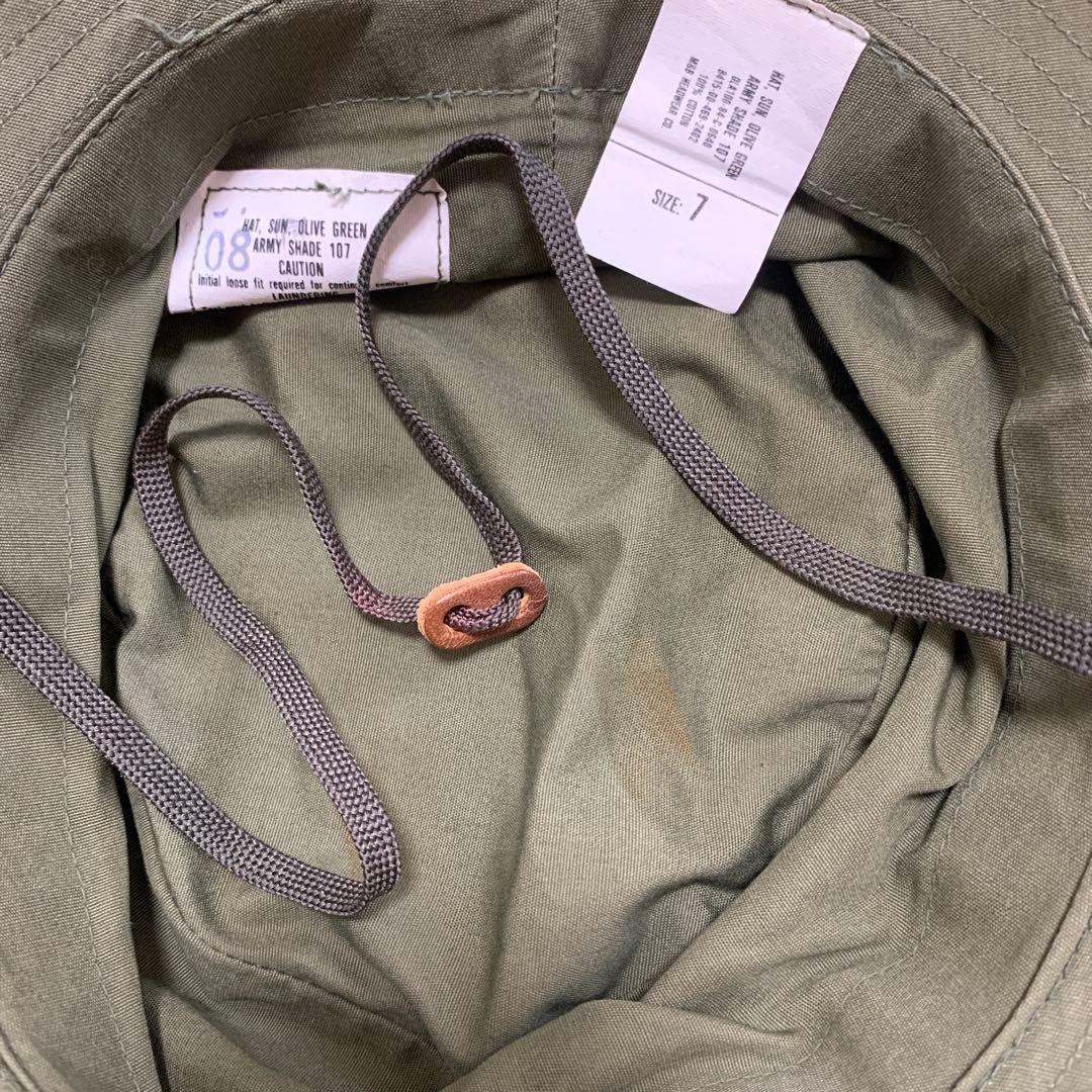 アメリカ軍　実物　米軍　ブーニーハット　ジャングルファティーグ　M-65 帽子