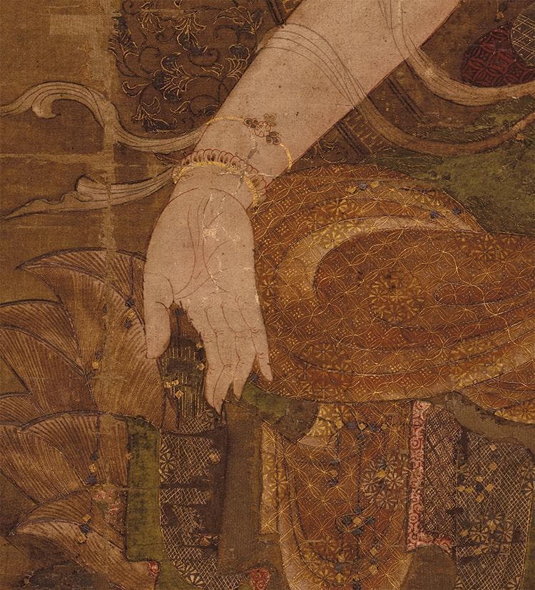 【虚空蔵菩薩】複製 東京国立博物館◆仏画◆工芸◆古仏画◆絹本 仏教美術