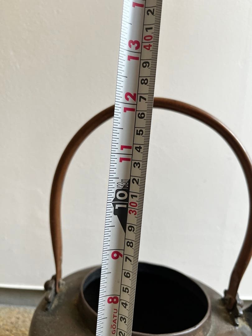 特大やかん、鉄瓶、鉄器、鉄やかん、アンティーク