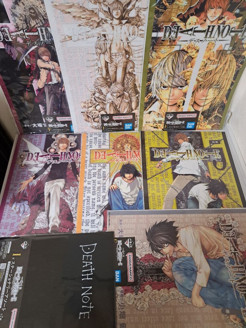 ソ*ラ様 一番くじ DEATHNOTE デスノートF賞 I賞セット