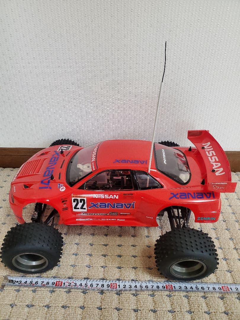京商　XANAVI　NISMO ザナヴィニスモ　ラジコンカー GTR 4WD