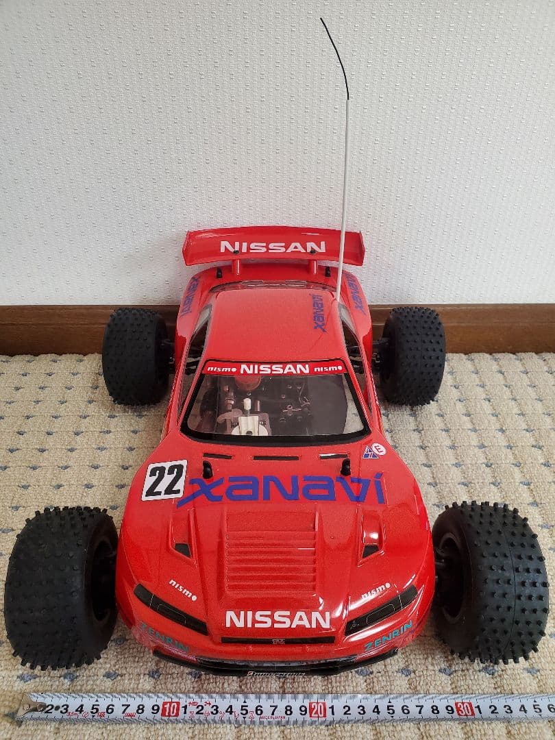 京商　XANAVI　NISMO ザナヴィニスモ　ラジコンカー GTR 4WD